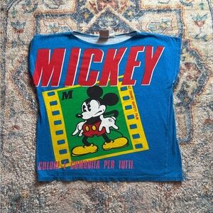 Vintage Disney Mickey Mouse Sleeveless Top Medium